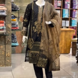 Black 3 Piece Salwar Set