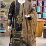 Black 3 Piece Salwar Set