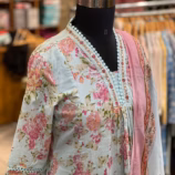 Blue 3 Piece Salwar Set