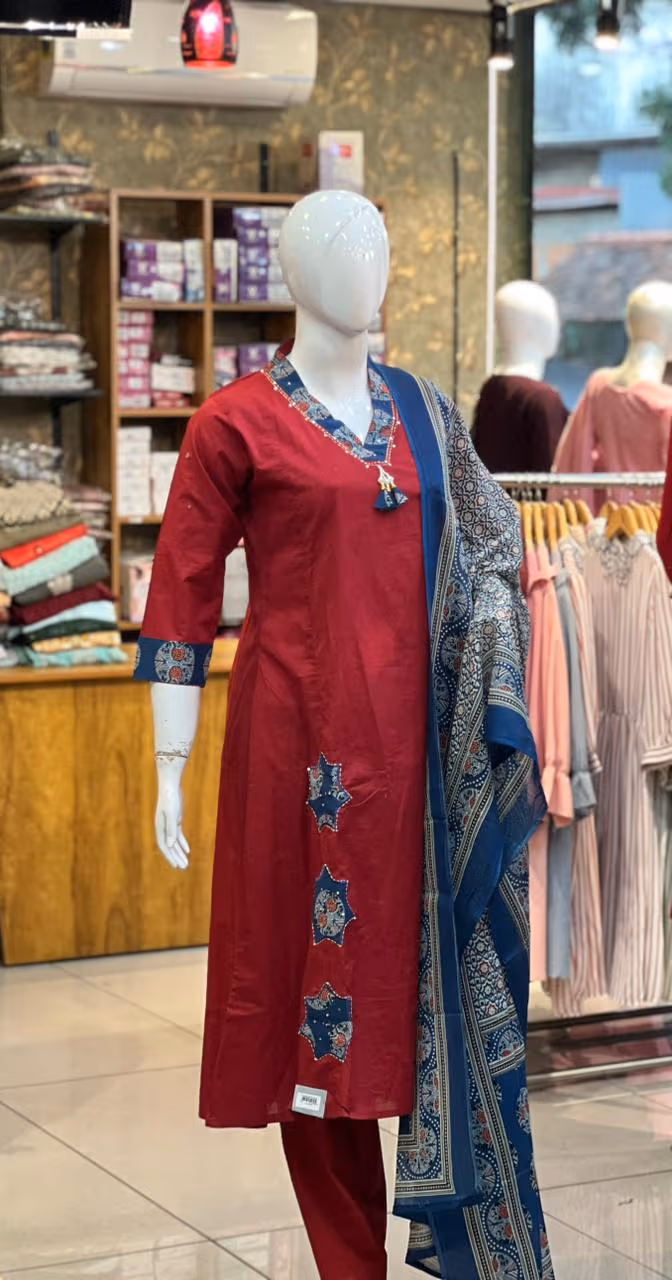 maroon1_rtqixz Maroon Premium 3 Piece Salwar Set