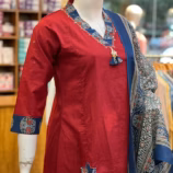 Maroon Premium 3 Piece Salwar Set