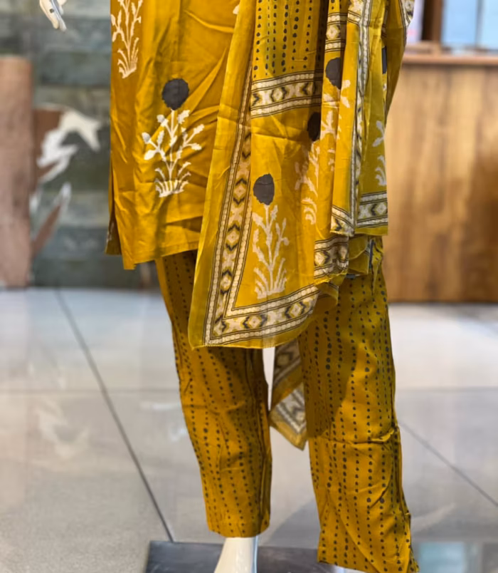 y2_h4uswu Mustard Yellow Salwar Set